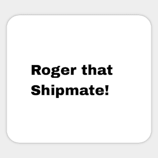 Roger Sticker